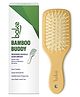 Bake Cosmetics Bamboo Buddy Wooden Paddle Hair Brush For Gentle on Hair, Strengthens Scalp & Promotes Hair Growth For Men & Women-1PC