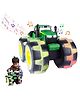 Kidology Motion Activated Light Tractor Toy - Green