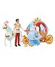 Disney Princess Cinderella Gift Set With Fashion Dolls Horse & Carriage Animal Friends  Multicolour - Height 30 cm