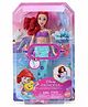 Disney Princess Ocean Friends Ariel Swimming Mermaid Doll with Squirt Toy Figure &  Accessories Multicolour - Height 28.5 cm