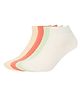 SOCKSXPRESS Cotton Pack Of 4 Solid Socks - White Red Green & Pink