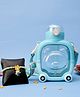 Paper Moon Cool Bro Bear Bottle with Minion Rakhi Gift Set Combo for kids with a Raksha Bandhan card and roli chawal - Multicolor