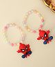 Paper Moon Spiderman Bracelet Kids Rakhi with roli chawal and card - Set of 2