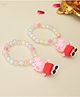 Paper Moon Peppa Pig Bracelet Kids Rakhi with roli chawal and card - Set of 2