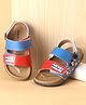 Babyoye Disney Sandals with Velcro Closure & Mickey Mouse Print - Blue