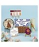 Expelite Best Rakhi Chocolate Hamper For Bhai with Rakhi, Tika Set, Guardian Bell, Greeting Card and Evil Eye Theme 35g Chocolate Bar