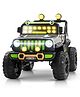 Baybee Blitz 4×4 Battery Operated Jeep for Kids, Ride on Toy Car with RGB Windshield Light & Music | Baby Big Battery Car | Electric Jeep Car for Kids to Drive 2 to 6 Years (Painted Grey)