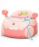 Baybee Cushy Toilet Potty Chair for Kids 1-5 Years, Baby Potty training Seat with Easy Grip Handles for Babies, RGB Lights & Music, Non-Slip Splash Guard, Baby potty seat for 0 to 5 years (Pink)