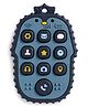 Intellibaby Penguin Mobile Teether-Dark Blue | Soft BPA-Free Silicone Teething Toy for Babies | Soothing Aid for Biting & Gum Relief | Fun Activity |Paediatrician Approved |BIS Certified |For Gifting