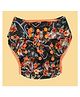 Elly Belly Reusable cloth diaper Button Closure Free Size (03 Months to 3 Years) - Monkey Printed (Green)