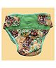 Elly Belly Reusable cloth diaper Velcro Closure Free Size (03 Months to 3 Years) - Tiger Printed
