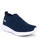 TRASE Mesh Designed Slip On Shoes - Teal Blue