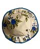 Akinos Kids Cotton Floral Designed Hat - Blue - Diameter 38 cm