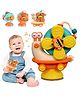 ADKD Windmill Snail Spin Fun Baby Montessori Sensory Suction Cup Spinner Toys High Chair Toy- Color may vary