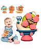 ADKD Windmill Snail Spin Fun Baby Montessori Sensory Suction Cup Spinner Toys High Chair Toy- Color may vary