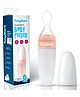 Tony Stark Silicone Baby Food Feeder with 90ml Capacity | Soft, Safe & BPA-Free, Perfect for 4+ Months Infants & Toddlers Baby Feeding Needs (Pink)