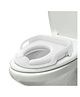Tony Stark Portable Baby Potty Seat for Kids 1-3 Years Cushioned Potty Training Toilet Seat for Kids Boys and Girls Non-Slip Potty Sitting Ring with Handles Fits Round & Oval Western Toilet - White