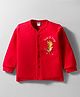 Tango Single Jersey Knit Full Sleeves Jhabla with Vehicle Print - Red