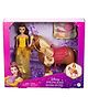 Disney Princess Belle & Philippe Fashion Doll & Horse with Brushable Mane Tail & Accessories Multicolour - Height 24 cm