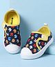 Cute Walk by Babyhug Velcro Closure Casual Shoes with Print - Navy Blue