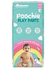 Romsons Poochie Play Pants Baby Diaper | Small Size | Super Absorbent Core | Leakproof Protection for up to 10 Hours | Wetness Indicator | 360° Comfort Fit | Suitable for 3-8 KG | Pack of 1 (56 count)