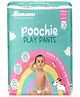 Romsons Poochie Play Pants Baby Diaper | M Size | Super Absorbent Core | Leakproof Protection for up to 10 Hours | Wetness Indicator | 360° Comfort Fit | Suitable for 6-11 KG | Pack of 1 (74 count)