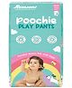 Romsons Poochie Play Pants Baby Diaper | L Size | Super Absorbent Core | Leakproof Protection for up to 10 Hours | Wetness Indicator | 360° Comfort Fit | Suitable for 9-13 KG | Pack of 1 (42 count)