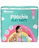 Romsons Poochie Play Pants Baby Diaper | XL Size | Super Absorbent Core | Leakproof Protection for up to 10 Hours | Wetness Indicator | 360° Comfort Fit | Suitable for 13-15 KG | Pack of 1 (24 count)