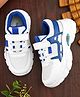 Steprite Mesh Detailed & Colour Blocked With Velcro Closure Shoes - Blue