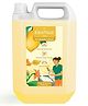 Kleenest Natural Dishwashing Liquid Gel with Lemon Odour Busters | Removes Tough Grease, Soft on Hands | Plant-Derived Actives, LABSA & Paraben free | Safe for Baby & Pet Utensils | 5 Litre pack