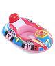 Babyhug Inflatable Swimming Ring  Pink | For 3+ years Boys & Girls| Durable Vinyl Pool Float| Swimming Ride On with Steering Wheel
