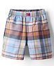 Noddy Checked Shorts - Light Blue