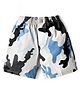 Noddy Abstract Printed Shorts -  Light Blue
