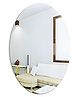 SKB Flexible Acrylic Mirror Sheets, Self Adhesive Non-Glass Mirror, Tiles Mirror Stickers for Home Wall Decor - (Pack Of 2)