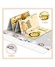 SKB Cute Baby Happy Family Theme Double Sided Water Proof Extra Large Foldable Foam Baby Play Mat Folding Mat (Design May Vary Multicolor)