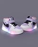 NEW STEPS Colour Blocked LED Velcro Closure Shoes - Purple