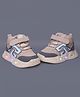 NEW STEPS Colour Blocked LED Shoes - Beige