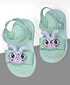 NEW STEPS Bunny Applique Detailed Sandals - Green