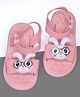 NEW STEPS Bunny Applique Detailed Sandals - Light Pink