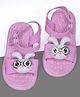 NEW STEPS Bunny Applique Detailed Sandals - Purple