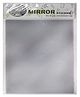 SKB Square Flexible Acrylic Mirror Sheets Self Adhesive Non-Glass Mirror Tiles Mirror Stickers for Home Wall Decor - (Pack of 2)