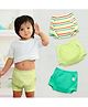 SuperBottoms Padded Underwear for 9-12M Babies   Potty Training Pants for Mess-Free Diaper-Free Time   Garden Green   Pack of 3