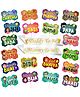 Zyozi Baby Shower Decorations Photo Booth Props & Sash Multicolor - Pack of 22