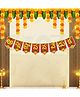 Zyozi Red & Yellow Telugu Font Shubh Annaprasanam Banner | Rice Ceremony Item