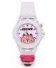 KIDSUN Bear Applique Detailed & Designed Analogue Watch - White