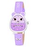 KIDSUN Happy To You Text Designed Analogue Watch - Purple