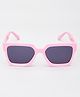 KIDSUN Solid 100% UV Protection Square Sunglasses - Pink
