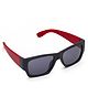 KIDSUN Rocket Designed 100% UV Protection Wayfarer Square Sunglasses - Red