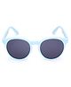 KIDSUN Solid 100% UV Protected Oval Sunglasses - Sky Blue
