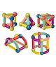 NEGOCIO Stem Educational Construction Toys, Magnetic Sticks 3D Magnet Building Puzzle Toys Gift for Toddler- PACK OF 1- COLOR MAY VARY
